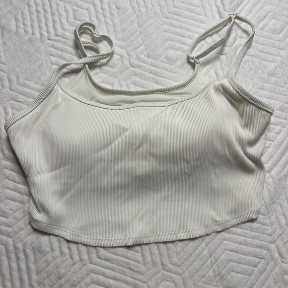 White Ribbed Bikini Set - Picture 2 of 7